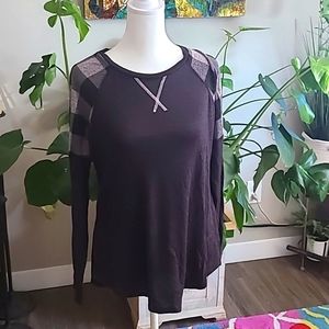 Maurices long sleeve jersey style shirt